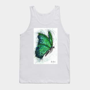 Emerald City Butterfly Tank Top